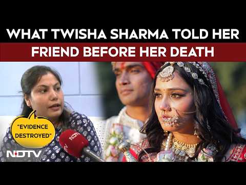 Twisha Sharma News | "Evidence Destroyed": Twisha Sharma’s Friend Levels Serious Allegations
