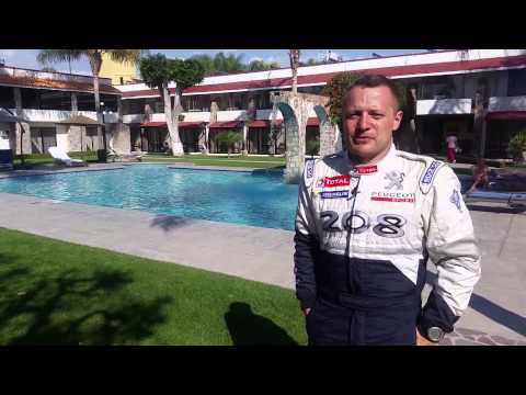 WRC | Rajd Meksyku 2016 | Maciek Szczepaniak na mecie