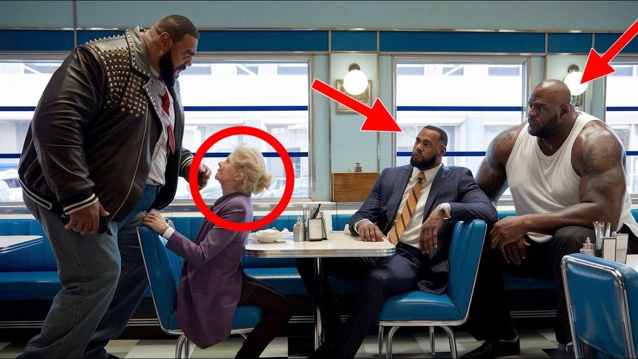 A Ruthless Gang Threatened a Helpless Woman—Then Shaq and LeBron Stood Up… And EVERYTHING Changed!