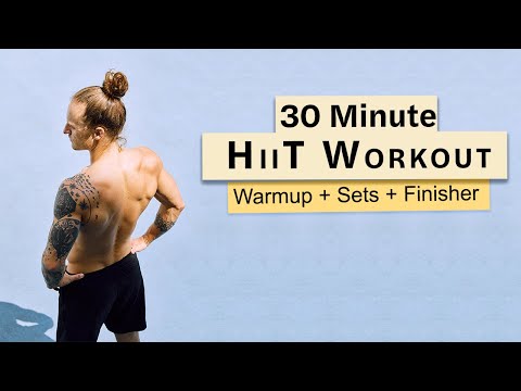 30 min HIIT med uppvärmning