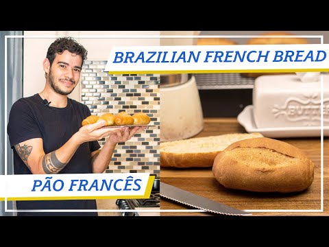 HOW TO MAKE BRAZILIAN FRENCH ROLL | PÃO FRANCÊS CASEIRO | Brazilian Kitchen
