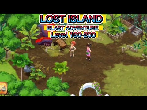 LOST ISLAND BLAST ADVENTURE 🌴 Level 190-200 🌵#shortvideo