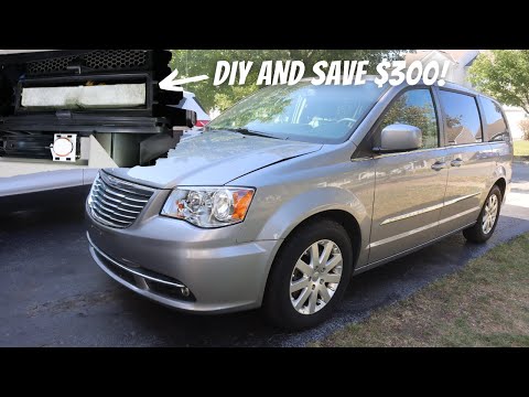 How to Change Blower Motor and Cabin Air Filter on Chrysler Town and Country, Dodge Caravan
