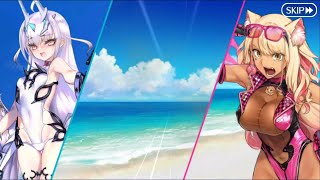 【FGO】水着鈴鹿の第三再臨が神々しいすぎて目が潰れそうなマスターによるサバフェスシナリオその6