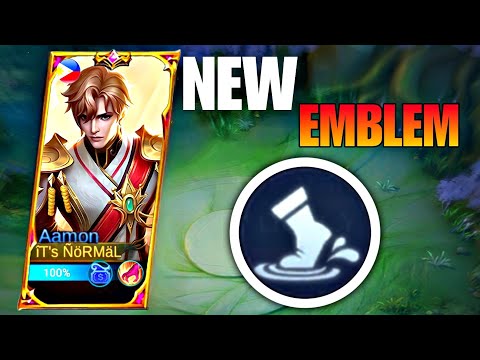 THANK YOU MOONTON FOR THIS NEW EMBLEM | aamon best emblem | aamon best build 2023 | mobile legends