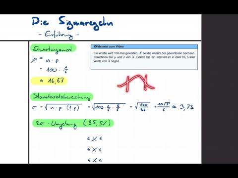Einstieg Sigmaregeln