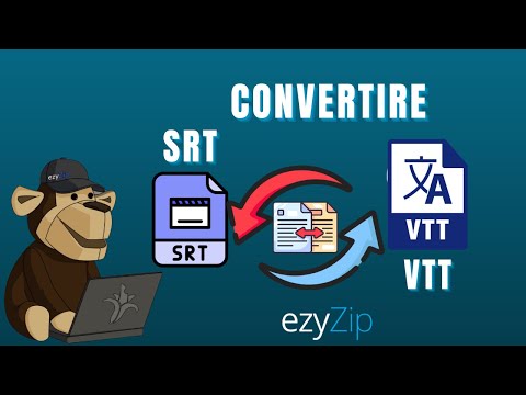 Come Convertire Sottotitoli SRT in File VTT (Guida Semplice)