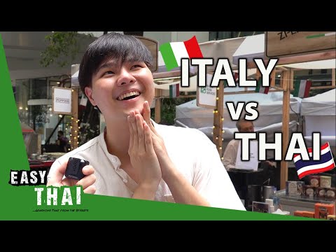 What Thai People Think About Italy | Easy Thai 17