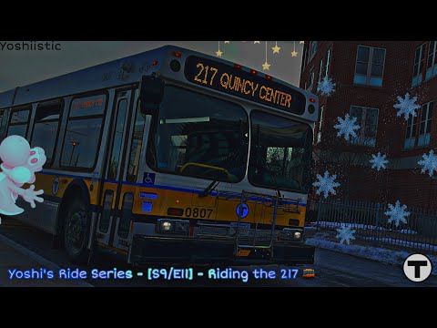 Mr. Pen Pal Returns! | Yoshi's Ride Series {S9-E11A} - Riding the 217 🚌 - {MBTA}