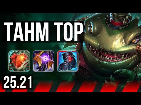 TAHM KENCH vs TRUNDLE (TOP) | 10/1/5, Legendary | EUW Diamond | 25.21