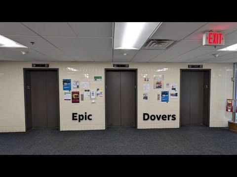 RIP! Epic Dover Composite traction elevators at Smith Hall - Marshall University in Huntington WV