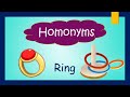 Homonyms Words| List of Homonyms| Homonyms Pictures | Homonyms English Grammar - Kids Entry
