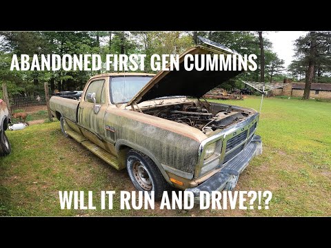 Dodge Ram D250 1st Gen CUMMINS is brought back to LIFE!!!