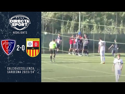 Calcio Eccellenza - Ferrini-Calangianus 2-0 (Highlights)