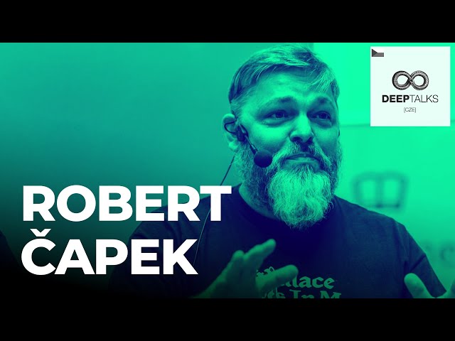 DEEP TALKS 92: Robert Čapek – učitel, psycholog a autor blogu Líný učitel