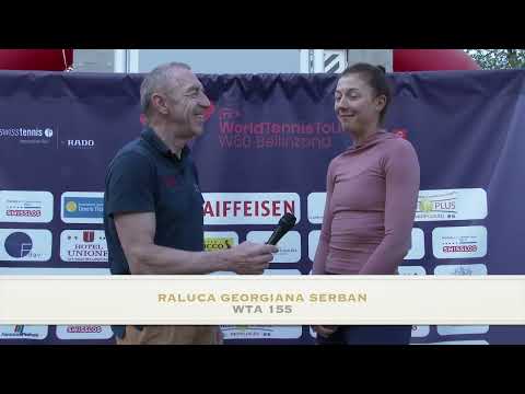 Interview Raluca Serban at Raiffeisen Bellinzona Ladies Open 19.04.23