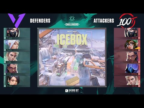 Version1 vs 100 Thieves - VCT 2021: North America Stage 3 Challengers 1 (map 1)