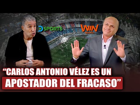 A renowned sports journalist exposes Carlos Antonio Vélez for "betting on the failure" of the nat...