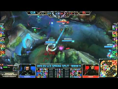 Giant PePiiNero TF VS Elements Froggen Leblanc Highlights   2015 EU LCS Spring W9D1