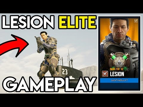 LESION ELITE SKIN IS HERE! Gameplay, MVP Animation, & MORE! - Rainbow Six Siege