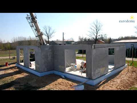 Dom prefabrykowany według projektu Z368 z Z500