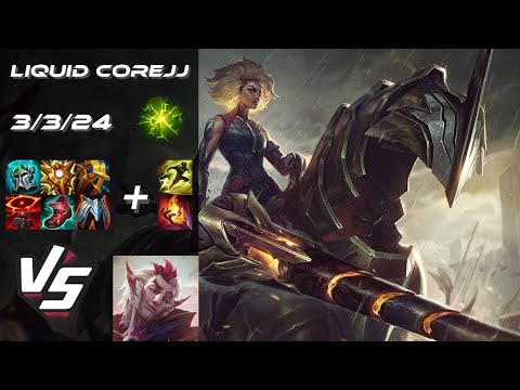 Team Liquid CoreJJ SUPPORT Rell vs Rakan - NA Grandmaster Patch 15.1