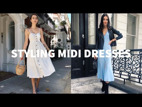 Styling Tips and Ways to Wear Midi Dresses | Peexo