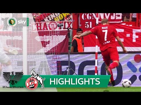 BFC Preussen - 1. FC Köln 0:7 | Highlights DFB-Pokal 2016/17 - 1. Runde