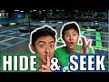 HIDE AND SEEK IN WORLD'S LARGEST TRAMPOLINE PARK!! HIDE AND SEEK IN WORLD'S LARGEST TRAMPOLINE PARK!!