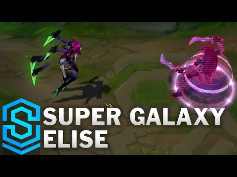 Super Galaxy Elise Skin Spotlight - League of Legends