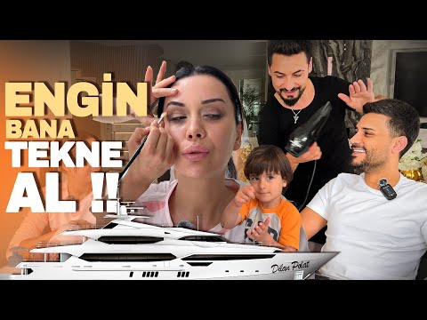 ENGİN BANA TEKNE AL 😂 - Dilan Polat Şube Açılış Vlog