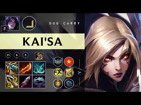 Kai'Sa ADC vs Ezreal - VN Challenger Patch 26.01