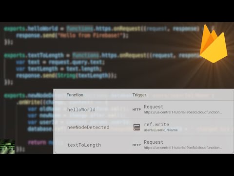 Firebase Cloud Functions Tutorial + Realtime Database Extension!