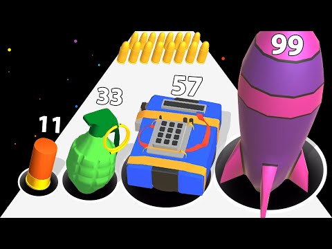 ATTACK HOLE 3D - ASMR Gameplay (MAX Level)