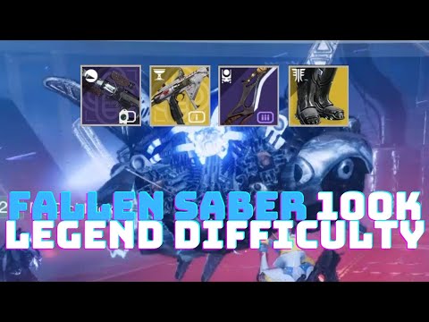 100k Nightfall Ordeal Fallen S.A.B.E.R at Legend (1310) Difficulty | Destiny 2 Season 14