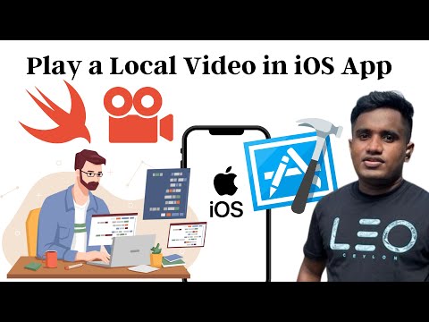 How to play a local video in Swift iOS app | Xcode 14+ Tutorial