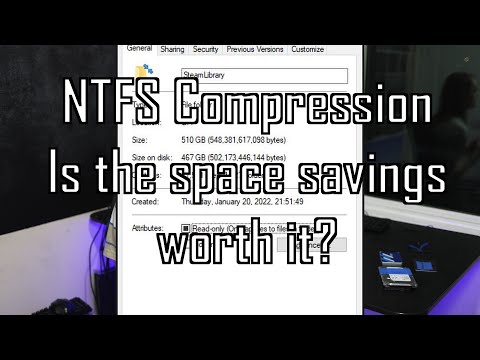 NTFS Compression, When should it be used?