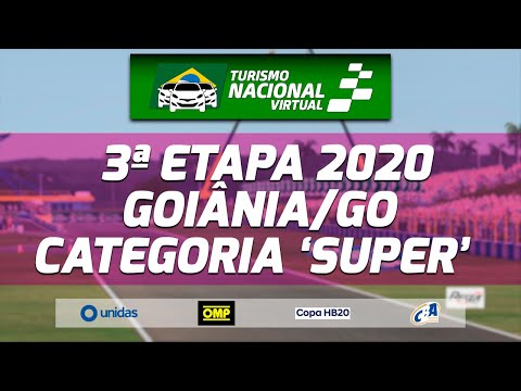 #TNVIRTUAL - 3ª ETAPA CATEGORIA 'SUPER' GOIÂNIA - TURISMO NACIONAL BR VIRTUAL