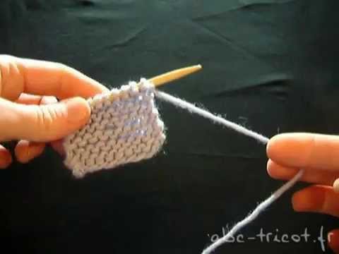 comment augmenter des mailles en fin de rang