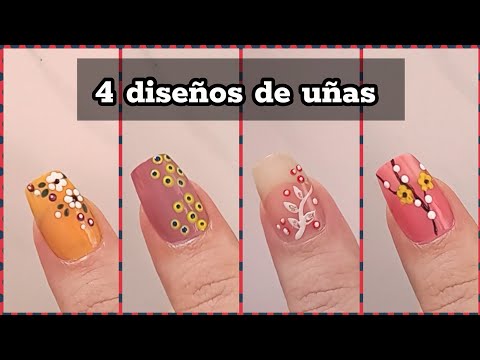 Diseños de uñas Uñas 2024 || Easy Nails For Summer ☀️ 🥰