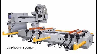 Máy phay cnc router + khoan + cắt rãnh Anderson