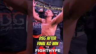 Danny Garcia Immediately After KNOCKING OUT Daniel Gonzalez in Final Fight