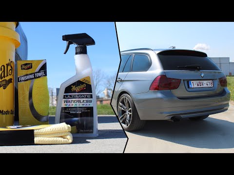 Meguiars ULTIMATE Waterless WASH & WAX | Clean Your Car Without Water!