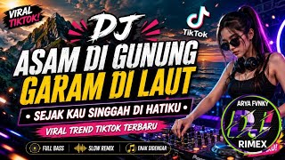 Download lagu DJ ASAM DI GUNUNG GARAM DI LAUT • SEJAK KAU SINGGAH DI HATIKU VIRAL TRENDING TIKTOK TERBARU 2026 mp3