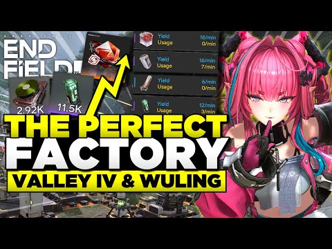 ULTIMATE AKE Factory Guide! [Blueprints, Valley IV, Wuling] [Farming and MORE!] Arknights Endfield
