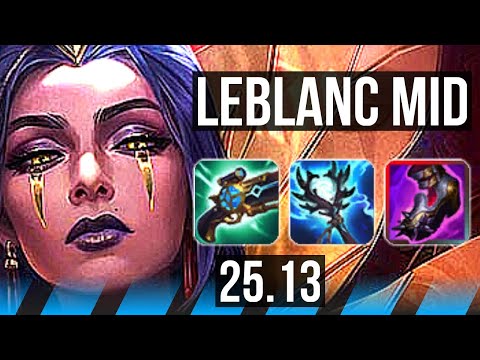 LEBLANC vs IRELIA (MID) | 10/4/15 | KR Master | 25.13