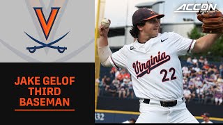 Virginia Third Baseman Jake Gelof | 2023 MLB Draft