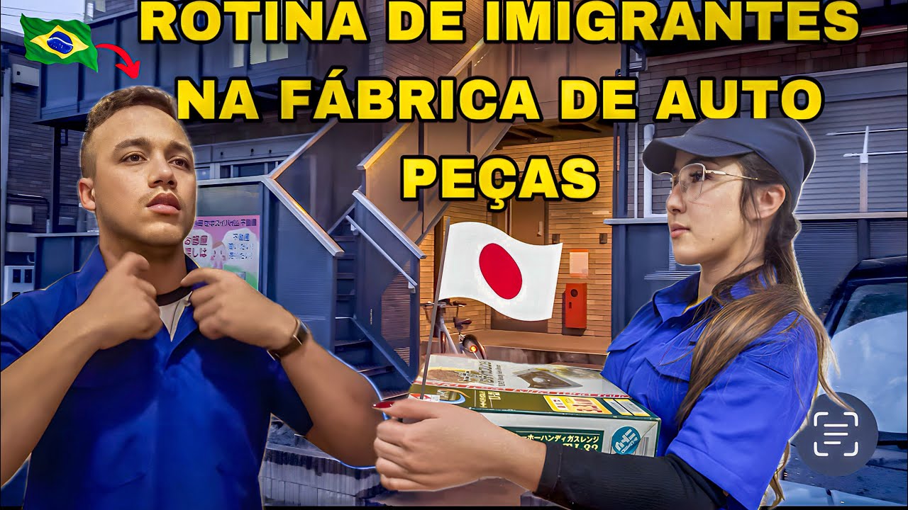 NOSSA GRANDE REALIDADE DE TRABALHO NA FÁBRICA NO JAPÃO