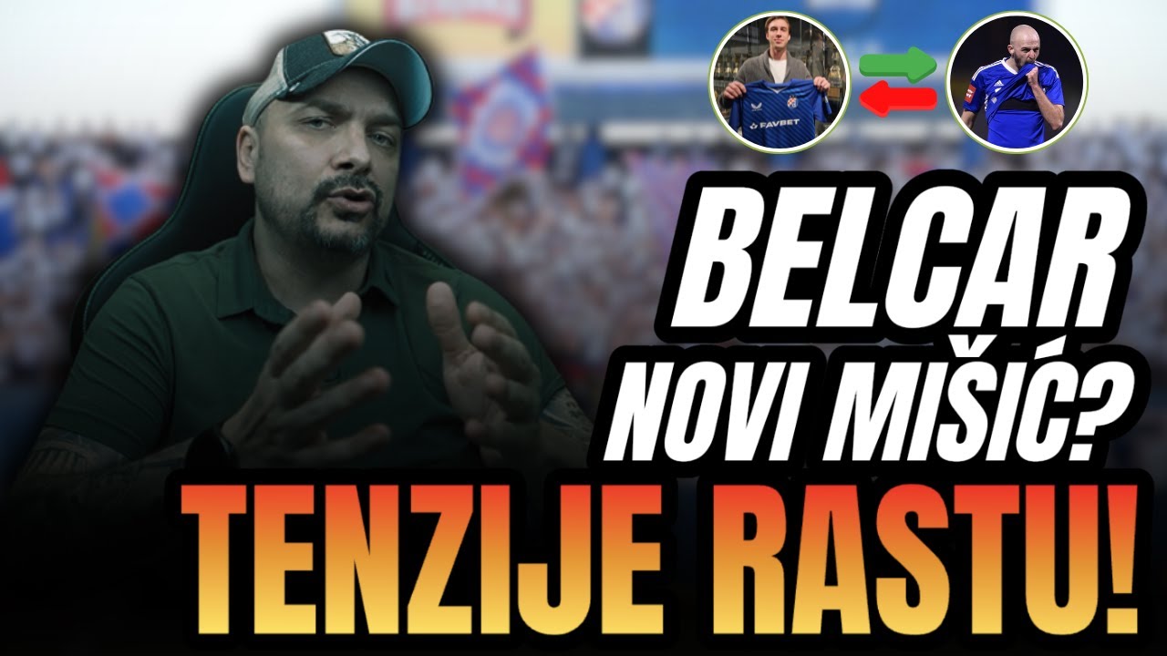 BELCAR NIJE MIŠIĆ! HAJDUK BEZ VELIKE PODRŠKE PROTIV DINAMA!