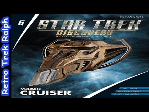 Star Trek Discovery: Issue 6: Vulcan Cruiser. Model Review By Eaglemoss/Hero Collector.